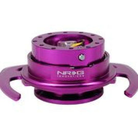NRG Quick Release Kit Gen 4.0 - Purple Body / Purple Ring w/ Handles - Corvette Realm