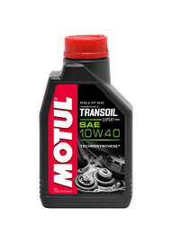 Motul 1L Powersport TRANSOIL Expert SAE 10W40 Technosynthese Fluid for Gearboxes - Corvette Realm