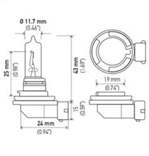 Load image into Gallery viewer, Hella Bulb H9 12V 65W PGJ19-5 T4 - Corvette Realm