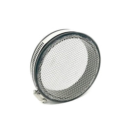 Torque Solution HD Turbo Screen Shield Wire Mesh Filter for 4 inch Inlet / Pipe - Corvette Realm