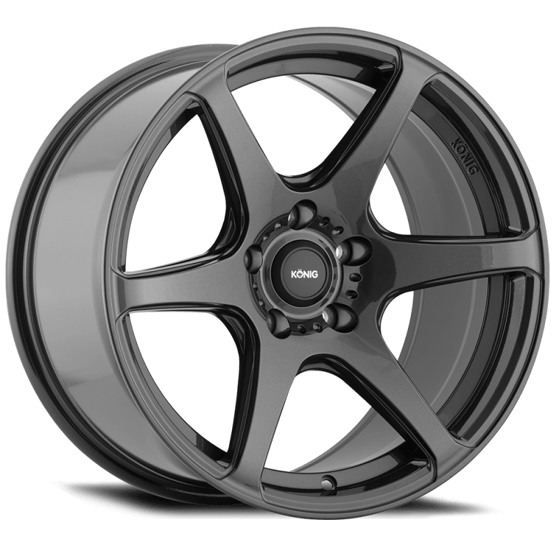 Konig Tandem 17x8 5x114.3 ET35 Gloss Graphite - Corvette Realm