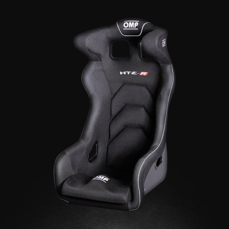 OMP HTE Series Fiberglass Seat - Black - Corvette Realm