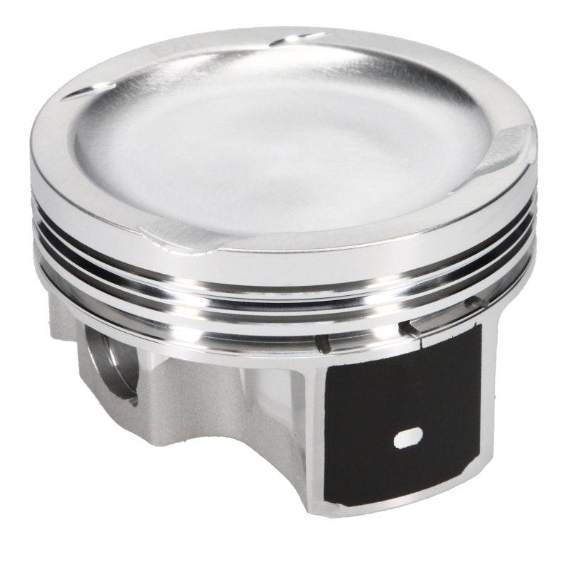 JE Pistons VW TSI 2.0 Turbo 83mm Bore +.50mm Oversize 9.6:1 CR -7.8cc Dish Piston (Set of 4) - Corvette Realm