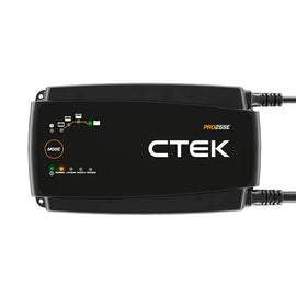 CTEK PRO25SE Battery Charger - 50-60 Hz - 12V - 19.6ft Extended Charging Cable - Corvette Realm