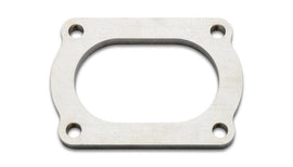 Vibrant T304 SS 4 Bolt Flange for 3in O.D. Oval tubing - Corvette Realm