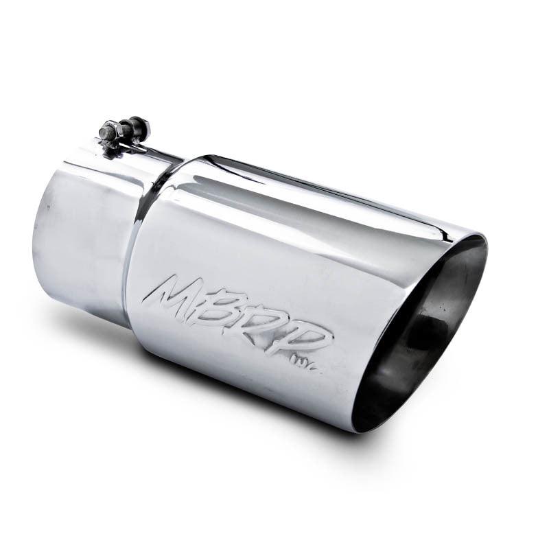 MBRP Universal Tip 6 O.D. Dual Wall Angled 5 inlet 12 length - Corvette Realm