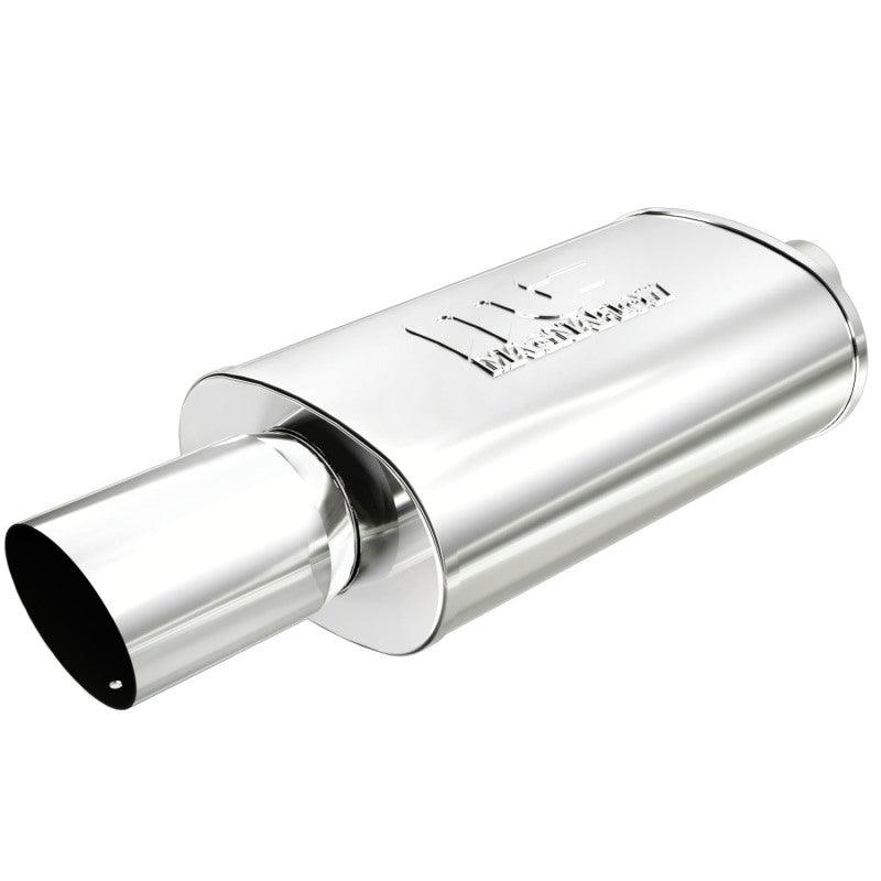 MagnaFlow Muffler W/Tip Mag SS 14X5X8 2.25/4. - Corvette Realm