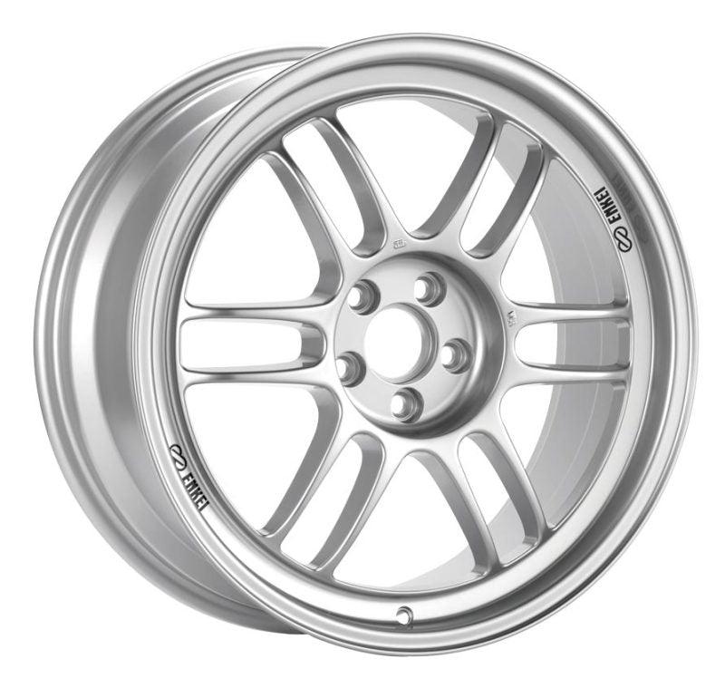 Enkei RPF1 14x7 4x100 28mm Offset 54mm Bore Silver Wheel - Corvette Realm