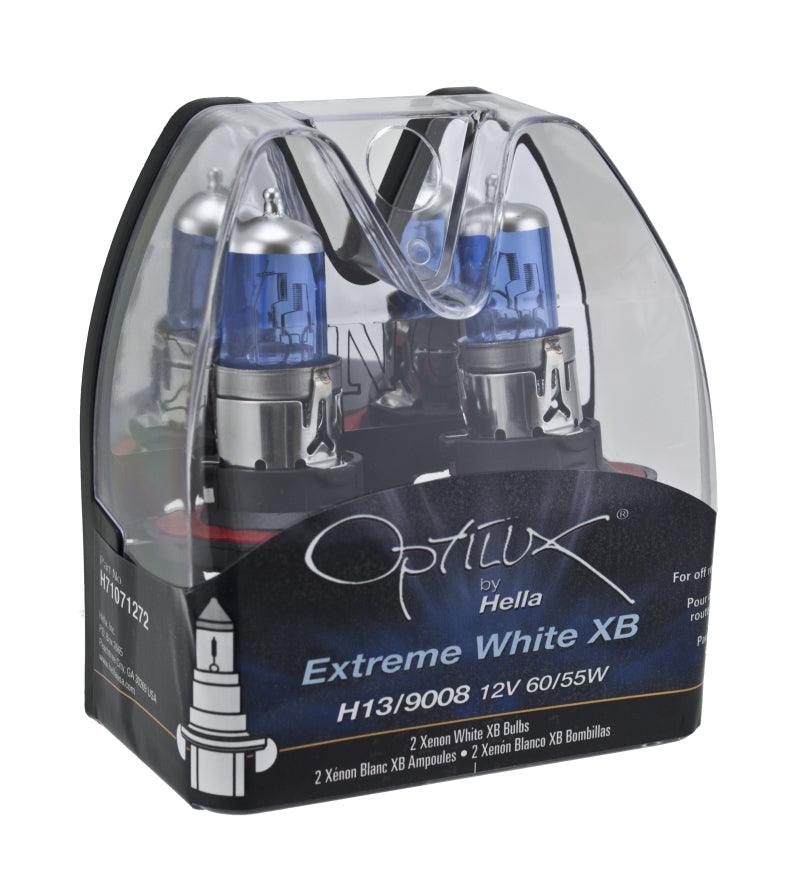 Hella Optilux H13/9008 12V 60/55W XB Xenon White Bulbs (Pair) - Corvette Realm