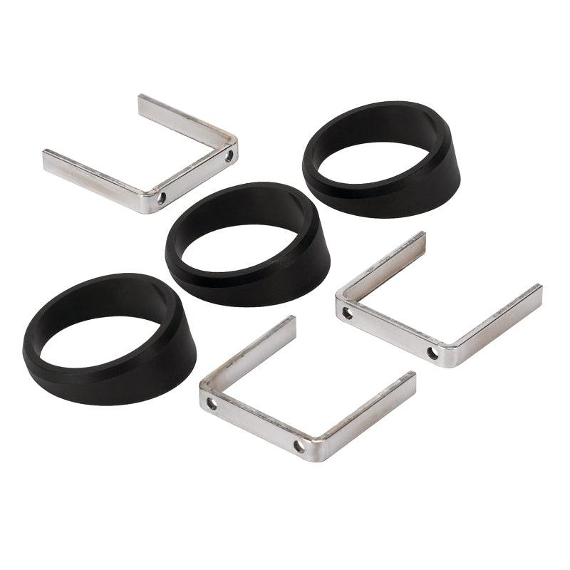 Autometer or Autogage 2-1/16in Black Angle Rings -- 3 Pack - Corvette Realm