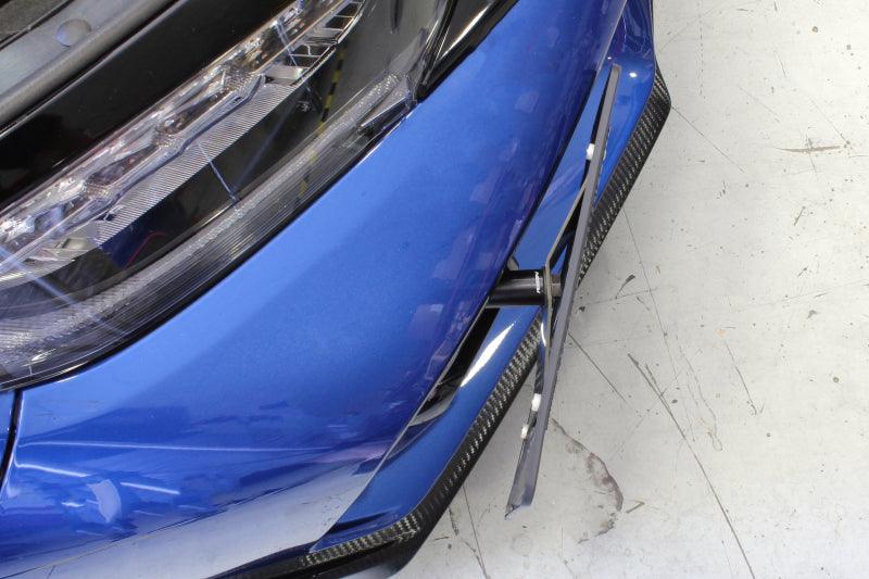 Perrin 17-19 Honda Civic Si / Type R License Plate Relocation Kit - Corvette Realm