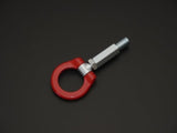 Cusco Steel Folding Swivel Joint Tow Hook - Red - Front & Rear for Mazda MX-5, RX-8