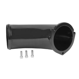 Wehrli 01-04 Chevrolet 6.6L LB7 Duramax 3.5in Intake Horn - Gloss Black - Corvette Realm