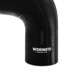 Mishimoto Silicone Reducer Coupler 90 Degree 2.5in to 3in - Black - Corvette Realm