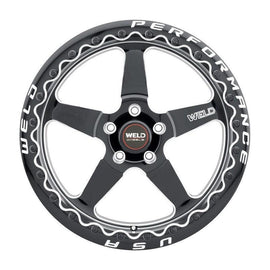 Weld S904 17x10 Ventura Beadlock 5x112 ET40 BS7.1 Gloss BLK MIL DIA 78.1 - Corvette Realm