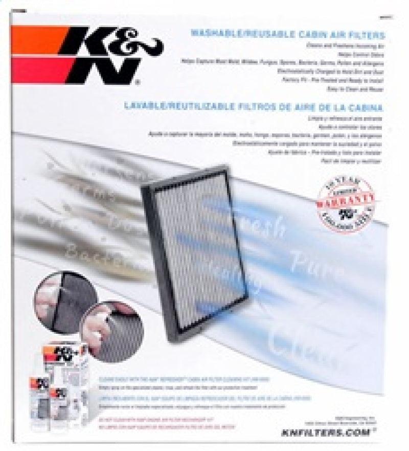 K&N 05-18 Chevrolet Corvette Z06/ZR1 Cabin Air Filter - Corvette Realm