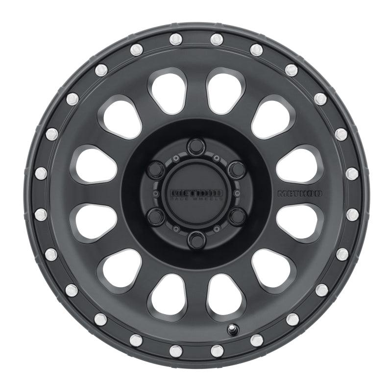 Method MR315 17x8.5 0mm Offset 6x5.5 106.25mm CB Matte Black Wheel - Corvette Realm