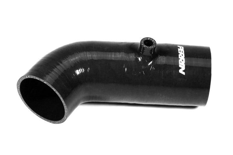 Perrin 22-23 Subaru BRZ/Toyota GR86 Silicone Inlet Hose (3in. ID / SS Wire) - Black - Corvette Realm