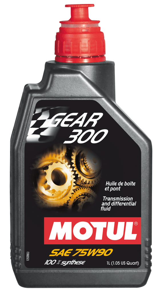 Motul 1L Transmission GEAR 300 75W90 - Synthetic Ester - Corvette Realm