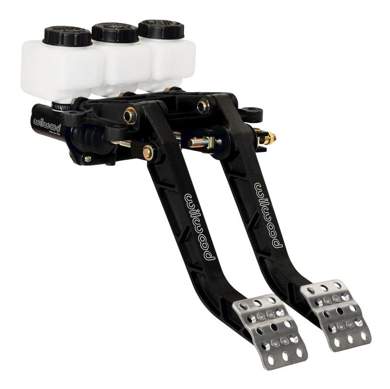 Wilwood Adjustable Dual Pedal - Brake / Clutch - Fwd. Swing Mount - 6.25:1 - Corvette Realm