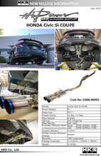 Load image into Gallery viewer, HKS Hi-Power Muffler for Civic SI Coupe (FC3) - Corvette Realm