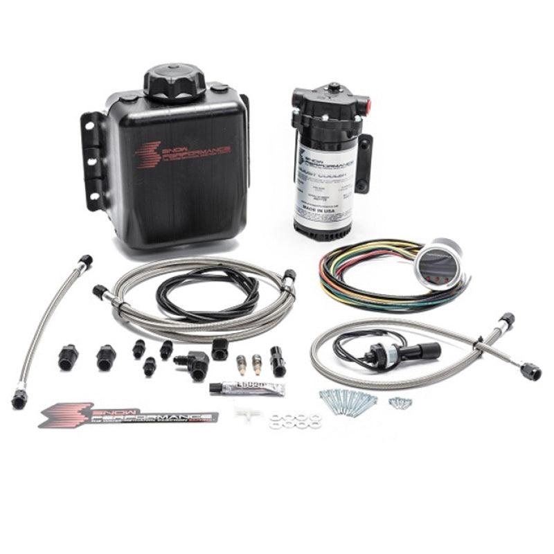 Snow Performance Stg 2 Boost Cooler F/I Prog. Water Injection Kit (SS Braided Line 4AN Fittings) - Corvette Realm