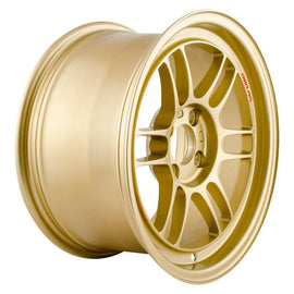 Enkei RPF1 15x8 4x100 28mm Offset 75mm Bore Gold Wheel - Corvette Realm