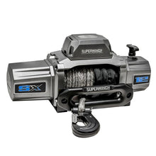 Load image into Gallery viewer, Superwinch 12000 LBS 12V DC 3/8in x 80ft Synthetic Rope SX 12000SR Winch - Graphite - Corvette Realm