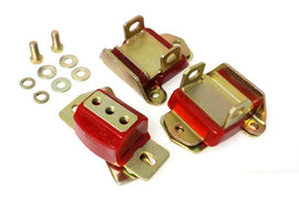 Energy Suspension 67-72 Camaro/64-72 Chevelle/63-82 Corvette Red Zinc 2 Engine & 1 Trans Mount Set - Corvette Realm