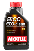 Load image into Gallery viewer, Motul 1L 8100 Eco-Clean 0W20 - Corvette Realm