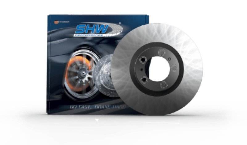 SHW 19-22 Porsche Macan 2.0L V6 Front Right Smooth Monobloc Brake Rotor (95B615302AB) - Corvette Realm