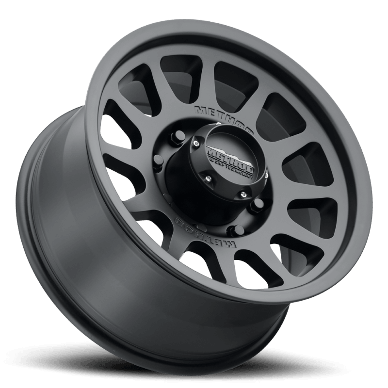 Method MR703 17x8.5 0mm Offset 8x6.5 130.81mm CB Matte Black Wheel - Corvette Realm