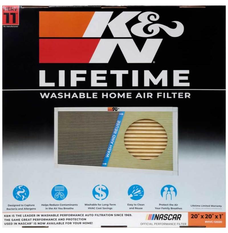 K&N HVAC Filter - 20 x 20 x 1 - Corvette Realm