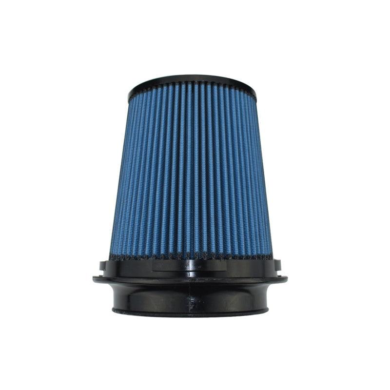 Injen NanoWeb Dry Air Filter 5.0in Filter Neck w/TwistLok/7.0in Base /5.0in Top w/Barb Fittings - Corvette Realm