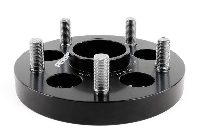 Perrin Wheel Adapter 20mm Bolt-On Type 5x100 to 5x114.3 w/ 56mm Hub (Set of 2) - Corvette Realm