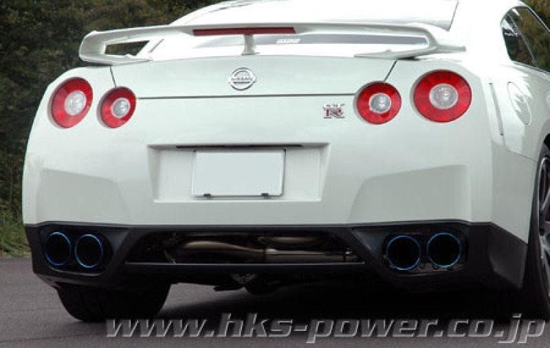 HKS 09+ GTR Flux Welded Legamax Premium Exhaust - Corvette Realm