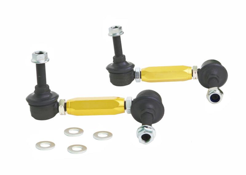 Whiteline Universal Swaybar Link Kit-Heavy Duty Adj Steel Ball w/ 10mm Ball Stud - Corvette Realm