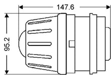 Load image into Gallery viewer, Hella Micro DE Premium Halogen H7 Low Beam 12V SAE Lo Headlamp w/ Bulb and Stone Shield - Corvette Realm