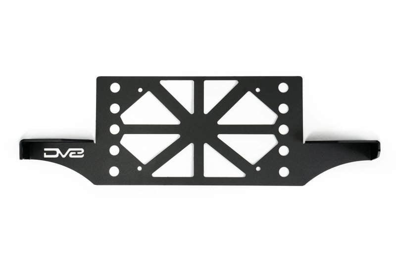 DV8 Offroad Universal License Plate Mount w/ Pod Light Mounts - Corvette Realm