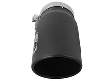 Load image into Gallery viewer, aFe Diesel Exhaust Tip Bolt On Black 5in Inlet x 6in Outlet x 12in Long - Corvette Realm
