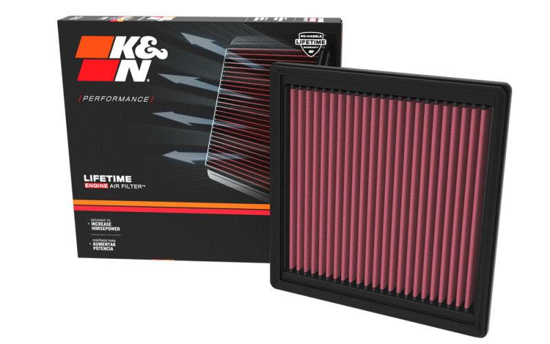 K&N 22-23 Toyota Land Cruiser 3.5L V6/4.0L V8 Replacement Drop In Air Filter - Corvette Realm