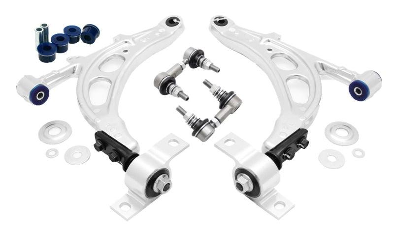 SuperPro 02-05 Subaru Impreza WRX / 04-06 WRX STI Front Lower Alloy Control Arm Kit - Corvette Realm