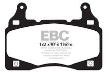 Load image into Gallery viewer, EBC 11-15 Chevrolet Camaro (5th Gen) 6.2 Redstuff Front Brake Pads - Corvette Realm