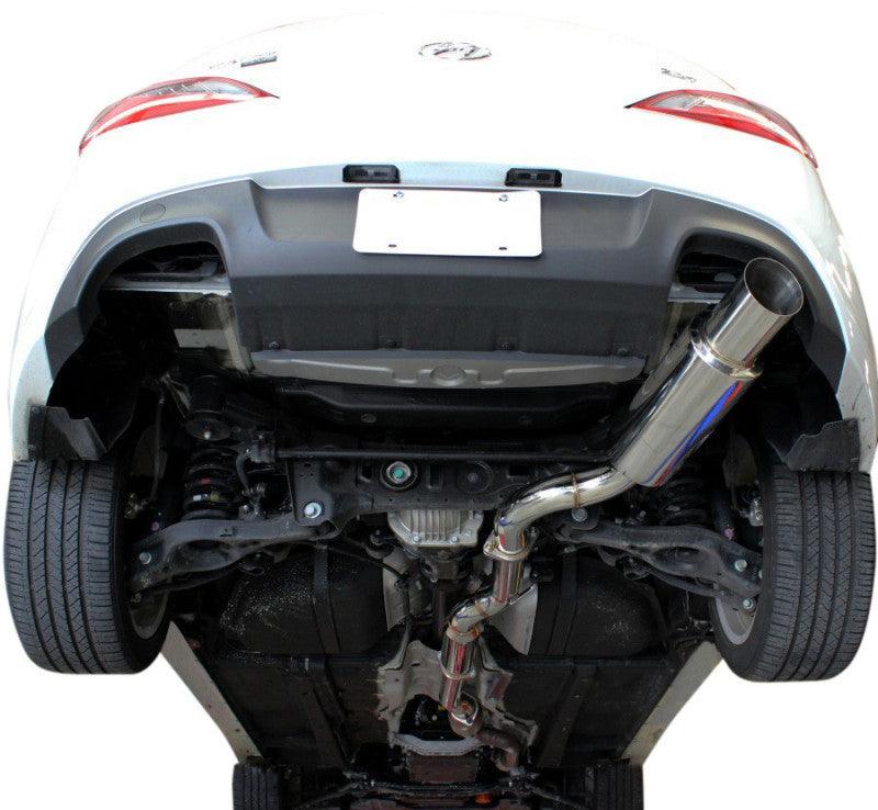 ISR Performance GT Single Exhaust - 2009+ Hyundai Genesis Coupe 2.0T - Corvette Realm