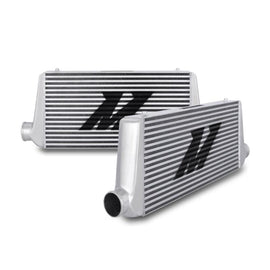 Mishimoto Universal Silver R Line Intercooler Overall Size: 31x12x4 Core Size: 24x12x4 Inlet / Outle - Corvette Realm