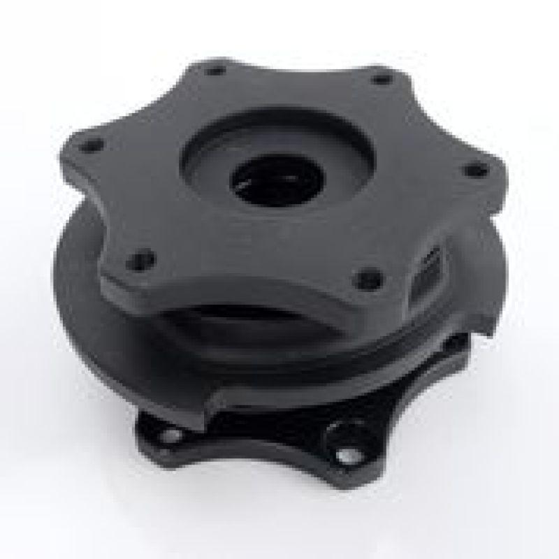 NRG Quick Release SFI SPEC 42.1 - Matte Black Body / Matte Black Ring - Corvette Realm