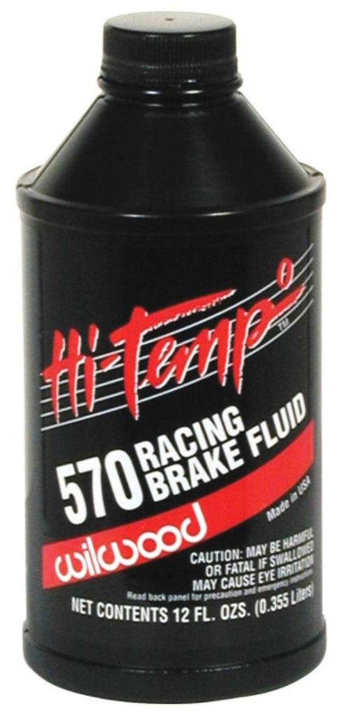 Wilwood 570 Brake Fluid - 12 oz Bottle (ea) - Corvette Realm