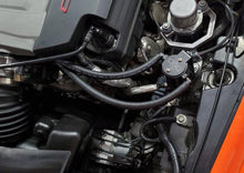 Load image into Gallery viewer, J&amp;L 14-19 Chevrolet Corvette LT1 6.2L Driver Side Oil Separator 3.0 - Black Anodized - Corvette Realm