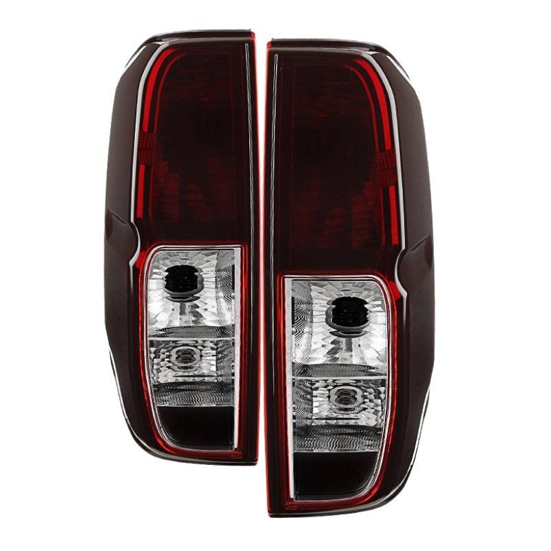 Xtune Nissan Frontier 05-13 OEM Style Tail Lights Red Smoked ALT-JH-NF05-OE-RSM - Corvette Realm