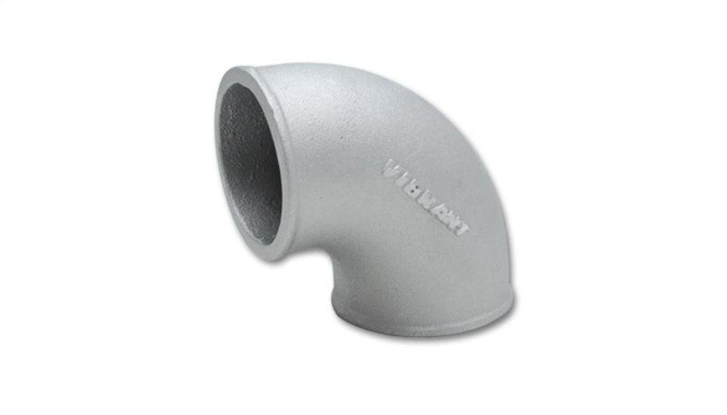Vibrant 2in O.D. Cast Aluminum Elbow (90 degree Tight Radius) - Corvette Realm
